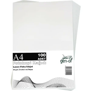 A4 80 G/m² Fotokopi Kağıdı 100'lü