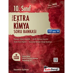 Kafa Dengi Yayınları 10.Sınıf Extra Kimya Soru Bankası