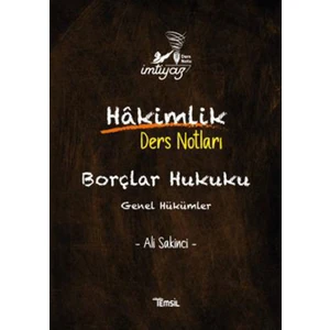 Temsil Kitap İmtiyaz Borçlar Hukuku Genel Hükümler Ders Notları