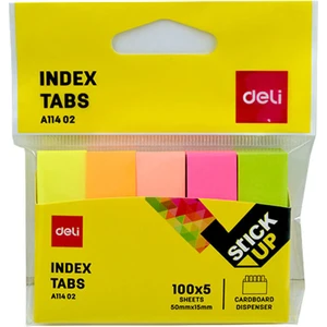 A11402 Sticky Notes Index Tabs 100X5 Renk