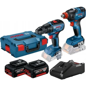 Gsr 18 V - 50 Akülü Vidalama ve Gdx 18 V - 200 Akülü Darbeli Somun Sıkma Seti