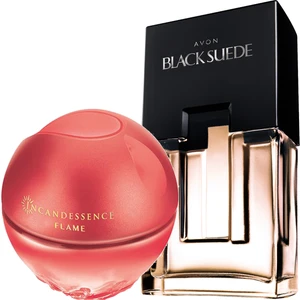 Black Suede Erkek Parfüm ve Incandessence Flame Kadın Parfüm PAKETI100 ml