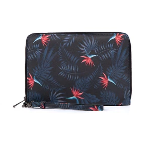 The Glarin Portföy Çanta Nil Kırmızı Çiçek