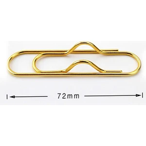 Büyük Ataç Kalem Tutucu Gold 7.2 cm 3'lü