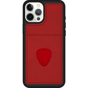 Fitcase iPhone 12 Pro Kılıf Proda Deri Tek Kartlık Cepli Kapak
