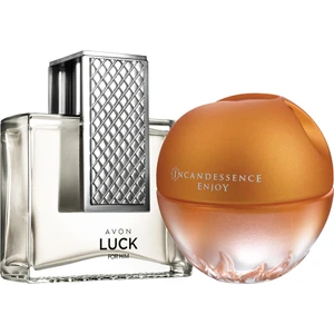 Luck Erkek Parfüm ve Incandessence Enjoy Kadın Parfüm Paketi 125 ml