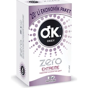 Zero Extreme 20'li Prezervatif