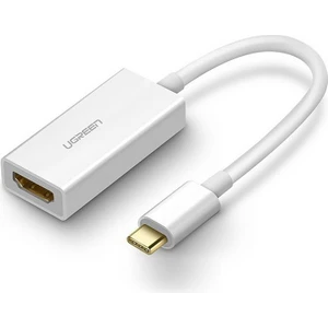 Type-C To HDMI Dişi 4K Çevirici Adaptör Beyaz