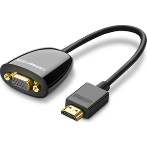 HDMI To VGA Dişi Çevirici Adaptör Siyah