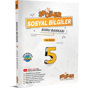Spoiler Yayınları Spoiler 5.sınıf  Sosyal Bılgıler Sb