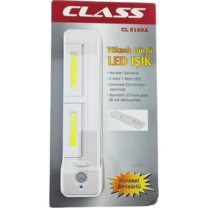 Hareket Sensörlü Dolap Içi LED Aydınlatma Sistemi Class CL-5169A
