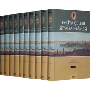 Üçdal Neşriyat Evliya Çelebi Seyahatnamesi Seti (10 Cilt Takım)  - Mümin Çevik