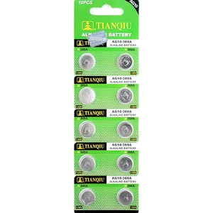 AG10 LR1130/389 Alkalin 10'lu Düğme Pil