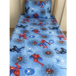 Tek Kişilik Ranforce Kumaş Lastikli Çarşaf Takımı Spiderman