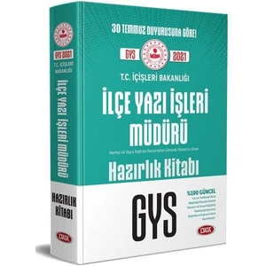 Data Yayınları T.C. Içişleri Bakanlığı Ilçe Yazı Işleri Müdürü GYS Hazırlık