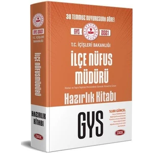 Data Yayınları T.C. Içişleri Bakanlığı Nüfus Müdürü GYS Hazırlık Kitabı