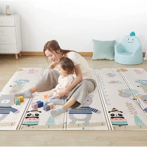 Mooie Baby's Lovely Jungle Katlanabilir Oyun Matı Oyun Halısı 180 x 200 x 1,5 cm