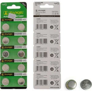 AG10 LR1130H /389A Alkalin Düğme Saat Pili 10'lu Paket