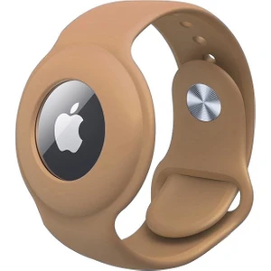 Aktarmobile Apple Airtag Uyumlu Kordon & Bileklik - Çok Amaçlı Silikon Kılıf