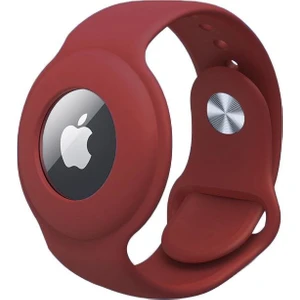 Aktarmobile Apple Airtag Uyumlu Kordon & Bileklik - Çok Amaçlı Silikon Kılıf