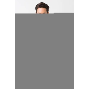 Iskelet Gösteren Orta Parmak Orta Parmak Göğüs Baskılı Beyaz Erkek Örme Tshirt T-Shirt Tişört T Shir