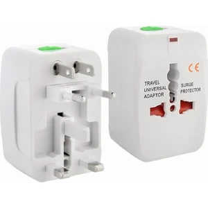 Ata Elektronik Asya Avrupa Amerika Kıta Priz Çevirici Dönüştürücü Universal Çoklu Priz Ucu Çevirici Seyahat Adaptörü