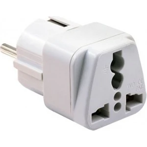 Ata Elektronik Türkiyede Kullanım Için - Universal Fiş Priz Çevirici Usa Ingiliz Türk Unıversal Priz Beyaz