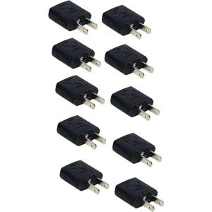 Ata Elektronik 10 Adet Amerika Kıtası Elektrik Şarj Priz Çevirici Dönüştürücüsü - Amerikada Kullanım Için