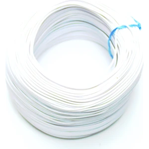 100 Metre Çok Damarlı Montaj Kablosu 24 Awg - Beyaz