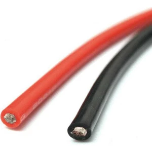 16 Awg 1 Metre Siyah ve Kırmızı Silikon Kablo