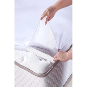 Sıvı Geçirmez Yatak Alezi 160X200 cm Yatak Koruyucu Pamuklu Köşe Lastikli