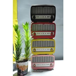 Myk Hediye ve Sanat Atölyesi  Kumbara Nostaljı Radyo Görünümlü