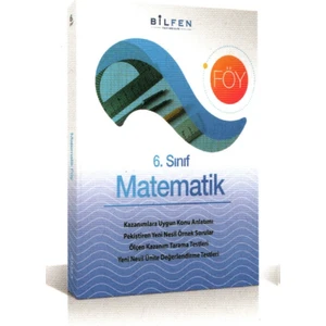 Bilfen Yayınları 6. Sınıf Matematik Föy