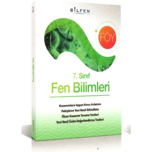 Bilfen Yayınları 7. Sınıf Fen Bilimleri Föy