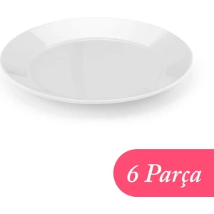 Melamin Servis Tabağı 6'lı Paket 19 cm.