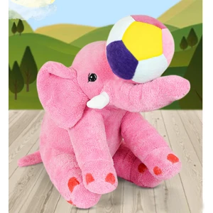 Özgüner Oyuncak Özgüner Uyku Arkadaşı Gri Fil 65 cm + Baby Soft Top