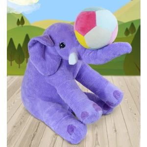Özgüner Oyuncak Özgüner Uyku Arkadaşı Gri Fil 65 cm + Baby Soft Top