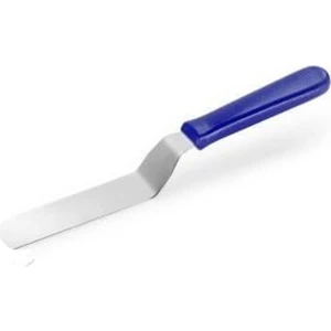 Eminönü Toptancı Eğik Pasta Sıvama Spatulası Oval Uçlu B10 15  cm