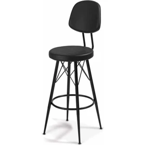 Dolce. Bar Mutfak Cafe Sandalyesi Siyah 75 cm