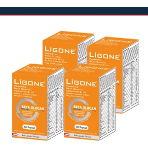 Ligone Beta Glucan 60 Kapsül 4 Adet