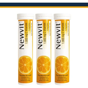 Newvit Vitamin C, Çinko Efervesan 3 Adet
