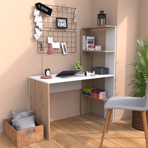 T8020 Atlas Kitaplıklı Çalışma Masası Cevi