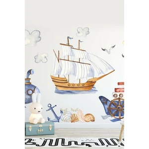 Denizci Duvar Stickerı