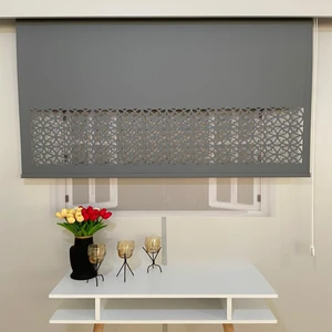 Volper Mekanik Volper LZR305 Lazer Kesim Stor Perde Antrasit 190X260