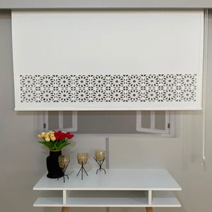 Volper Mekanik Volper LZR70 Lazer Kesim Stor Perde Beyaz 100X200