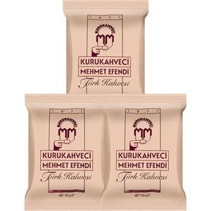 Kurukahveci Mehmet Efendi Türk Kahvesi 100 gr x 3