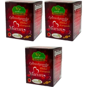 Alpf Farma Epimedyumlu Macun 240 gr x 3