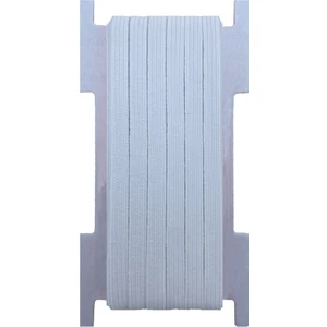 8 Mm Beyaz Yassı Lastik - 50 Metre