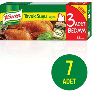 Tavuk Bulyon 12'li 120 gr x 7