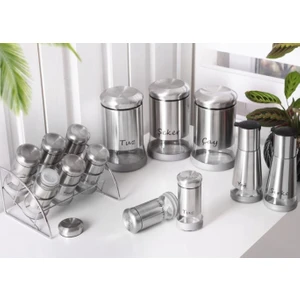 Baharat Seti 13'lü Cam Inox G3023
